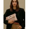 imageStylish Clutch Purses for Women Leather Crossbody Purse with Handle Shoulder Bags for Evening Formal Work CasualNude