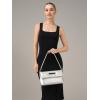 imageStylish Clutch Purses for Women Leather Crossbody Purse with Handle Shoulder Bags for Evening Formal Work CasualSilver