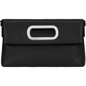 imageStylish Clutch Purses for Women Leather Crossbody Purse with Handle Shoulder Bags for Evening Formal Work CasualBlack