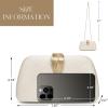 imageSWEETV CHUNLI Glitter Clutch Purses for Women Elegant Evening Bag for Parties Weddings and Formal Events01pearl Whitepu