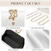 imageSWEETV CHUNLI Glitter Clutch Purses for Women Elegant Evening Bag for Parties Weddings and Formal Events03pearl Whitesatin
