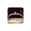 imageSWEETV Princess Tiaras for Women Gold Crystal Crown for Birthday Wedding Headbands for Bride Rhinestone Tiara Headpieces Hair Accessories for Quinceanera Pageant Prom01Silver