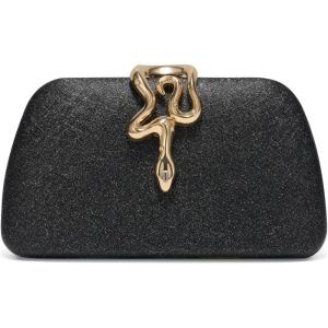imageSWEETV CHUNLI Glitter Clutch Purses for Women Elegant Evening Bag for Parties Weddings and Formal Events02blackpu