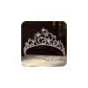 imageSWEETV Silver Crowns for Women Crystal Bubble Tiara Witch Queen Crown Wedding Tiaras Headband Princess Bridal Headpieces for Cosplay Prom Pageant Quinceanera Birthday PartyStar