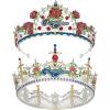 imageSWEETV Couple Crowns for Women ampamp MenCrystal Queen Tiara King Crown Set2Pack Medieval Hair Accessories for Prom Wedding Photo Shoot BirthdayCouple Crowns SeriesEntwined Destiny