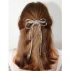imageSWEETV Rhinestone Headband ampamp Bow Hair Clip SetSparkly Bowknot Hair Piece with Crystal Embellishments Perfect for Women ampamp Girls Gifts